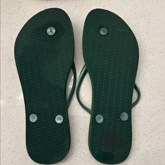 Havaianas Women's Floral Green Sandals - Picture 2 of 2
